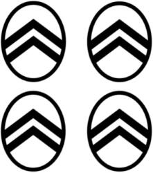 Stickify Citroen 2022 felni matrica (4 db)