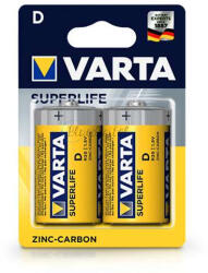 VARTA Superlife Zinc-Carbon R20 góliát elem - 2 db/csomag