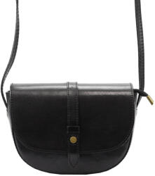 GREGORIO 119 fekete női bőr válltáska, oldaltáska 23 x 16 x 8 cm (48248)