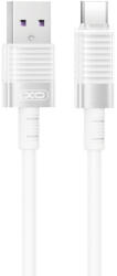 XO NB282 USB-A - Type-C kábel 6A 1m - fehér
