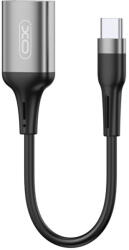 XO NB201 USB-A - USB-C adapter - fekete