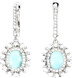 Frumoasa Venetiana Cercei argint larimar (C3160)