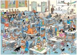 Jumbo - Puzzle Jan Van Haasteren: The Cat Pageantry - 1 000 piese