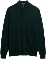 Superdry Tricotaj D1 Stud Essentials Cotton Half Zip M6110690A gpp enamel green marl (M6110690A gpp enamel green marl)