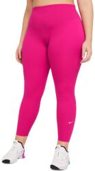 Nike Colanți Nike One Dri-Fit Mid-Rise Tight - fireberry/white (DD0252-615)