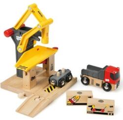 BRIO Товарна станция с вагончета и товарен камион (33280)
