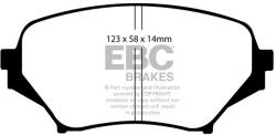 EBC Brakes set placute frana, frana disc EBC Brakes DP51774NDX (DP51774NDX)