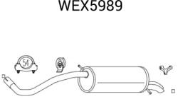 QWP Toba esapament finala QWP WEX5989 (WEX5989)