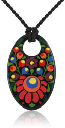  ZEMA Matyó csipkebogyó porcelán medál 9409-0008