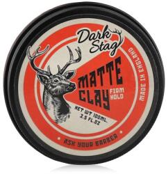 Dark Stag Matte Clay tincskiemelés és hajformázás rendkívül erős fixálás 100 ml