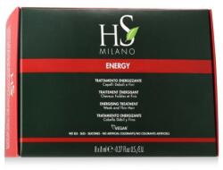 HS MILANO Energy Energising Treatment öblítést nem igénylő hajápoló vékony szálú haj meggyengült haj 8x8 ml uniszex