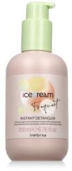 Inebrya Ice Cream Frequent Instant Detangler öblítést nem igénylő hajápoló 200 ml uniszex