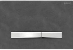 Geberit Sigma50 - Clapetă de acționare spălare, crom/ardezie Mustang 115.788. JM. 2 (115.788.JM.2)