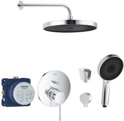 SANITINO - Set de duș cu baterie și corp încastrat Grohe, accesorii kielle, crom SANI21GKK012 (SANI21GKK012)