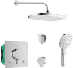 SANITINO - Set de duș cu termostat și corp încastrat Hansgrohe, accesorii kielle, crom SANI21HKK016 (SANI21HKK016)