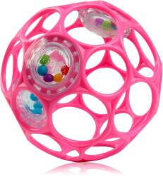 Oball Rattle дрънкалка 0 m+ Dark pink