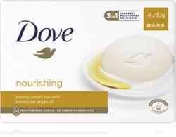 Dove Nourishing Argan sapun cremos pentru spalare 4x90 g
