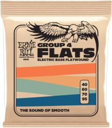 Ernie Ball 2808 Group 4 Flats Flatwound Electric Bass 40-95