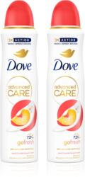 Dove Advanced Care Peach & White Blossom deodorant spray