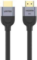 Unitek C11086GY01-1.5M HDMI kábel 1, 5 M HDMI A-típus (Standard) Fekete, Szürke (C11086GY01-1.5M)