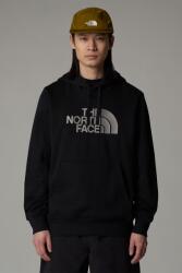 The North Face The North Face, Kapucnis pamuttartalmú pulóver logóval, Fekete, Szürke, M (NF0A89EMJK31-M)