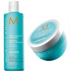 Moroccanoil csomag: Volumennövelő sampon, 250 ml + Hidratáló maszk, 250 ml