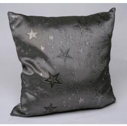 Gehlmann Párna töltelékkel 45x45cm, szürke, ezüst csillagos, polyester (ZV-4__44924742789)