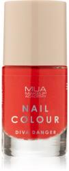 MUA Make Up Academy Nail Colour körömlakk árnyalat Diva Danger 10 ml