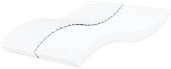 vidaXL fehér H2/H3 keménységű habmatrac 200 x 200 cm 16.8 kg (356348)