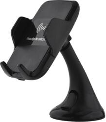 Flippy Autótartó vezeték nélküli töltéssel (indukciós) 10W W001 fekete (12884)