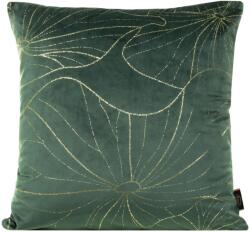 Eurofirany Dekoratív párnahuzat BLINK-25 45x45 Eurofirany sötét menta/világos arany