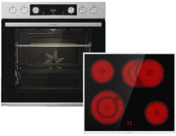 Gorenje BCS6737E06X+ECD634X összeépíthető sütő kerámia főzőlap szett (BCS6737E06X+ECD643X)