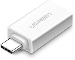 UGREEN USB 3.2 Gen 1 (aljzat) - USB Type-C (csatlakozóvég) OTG adapter fehér (30155) - smartdiszkont