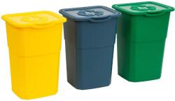 DEA home Eco 3 darab 3 × 50 l-es hulladékgyűjtő szett (Z0429MAB04000)