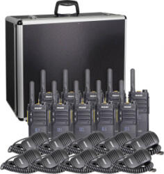 MAAS Elektronik Team-Set PT-375 KEP-360-K PMR készülék 10 részes készlet (150114) (150114)