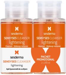 Sesderma Sensyses Lightening csomag 2 x 200 ml - Liposzómás víz a világosságért, tisztít és eltávolítja a sminket, Küzd a pigmentfoltok ellen, Visszaadja a bőr világosságát