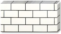 Tapetoo Home Decor 50 db Tapetoo márványutánzat öntapadós tapéta, vízálló, modern kivitel, könnyen felszerelhető, erős ragasztó, 2 mm vastag, 9 négyzetméteres lefedettség, 30 x 60 cm, fehér/fekete (set-50xMarmuraP88103-