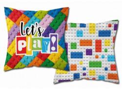 Detexpol Babapárnahuzat, Detexpol, Blokkmintás, Pamut, 40 x 40 cm, Két oldal, Sötétben világít, Többszínű (2331505)