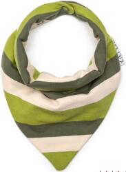 Kiki Bibs Бебешка бандана Kiki Bibs - Green Stripe (282) - ozone