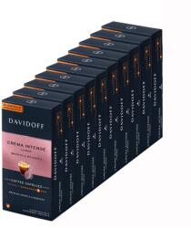 Davidoff Café Crema Intense Lungo kávékapszula készlet, 10x10 db x 5, 5 g, Nespresso rendszerrel kompatibilis