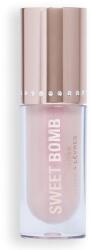 Revolution Beauty Sweet Bomb Lip Gloss Vanilla Ice White Holo 4, 5 ml