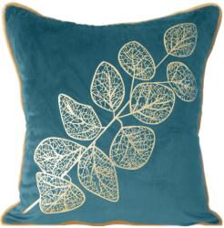 Eurofirany POPLA dekoratív párnahuzat, 45x45, Türkiz (E11-006/02)