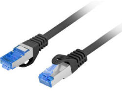 Lanberg Cablu retea Lanberg CAT6a Patch Cable S/FTP 5 m LZSH Black (PCF6A-10CC-050)