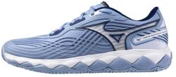 Mizuno Wave Enforce Tour 2 CC W BelAirBlue/White Női teniszcipő EUR 40, 5