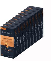Davidoff Café Crema Elegant Lungo kávékapszula készlet, 10x10 db x 5, 5 g, Nespresso rendszerrel kompatibilis