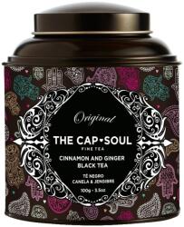 The Capsoul Fekete tea The Cap Soul, fahéj és gyömbér, 100 g, infúzió típusa, gyógynövény, fahéj, gyömbér, vanília aroma, 100%-ban természetes összetevők (167256)