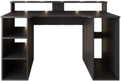 IRIM Heat íróasztal, 138x62x90 cm, fekete