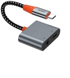 WIWU LT10 Audioadapter Type-C-Type-C/3.5 mm Jack