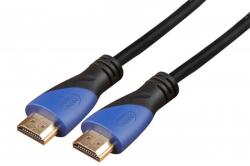 NEXIO Cablu HDMI tata-tata Nexio High Speed Ethernet NX-VN-HD04-3M, 4K/30Hz, contacte aurite, V1.4, 3 m, negru (NX-VN-HD04-3M)