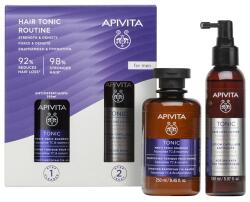 APIVITA hajhullás elleni csomag férfiaknak 250+150ml